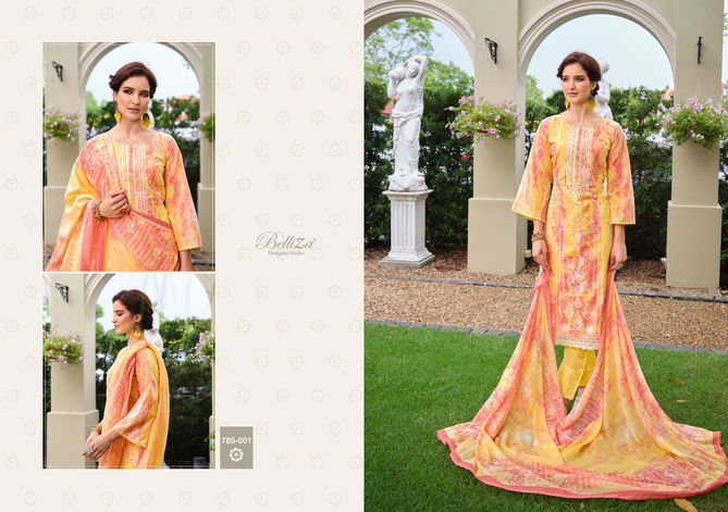 Resham By Beliza Cotton Dress Material Catalog